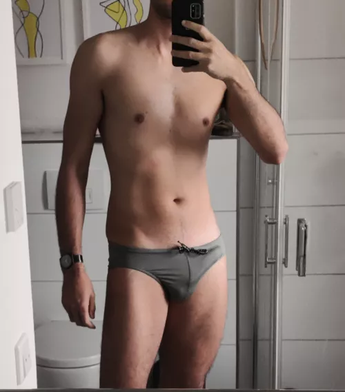 Ready to visit the hotel swimming pool