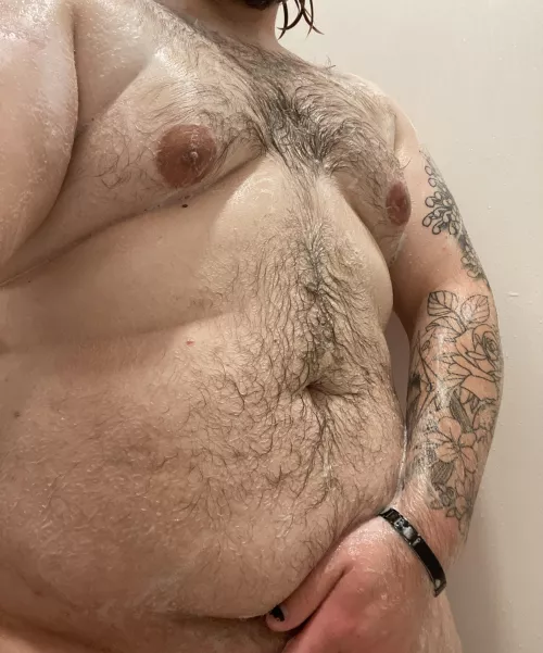 Ready to wash off after a long day