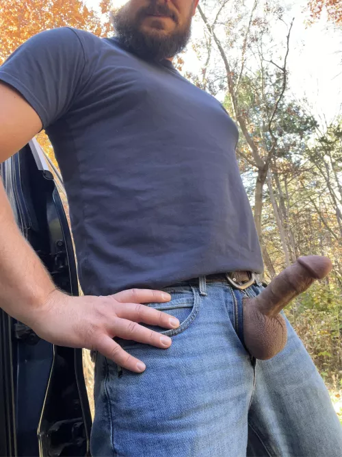 Ride my beard while you suck on this