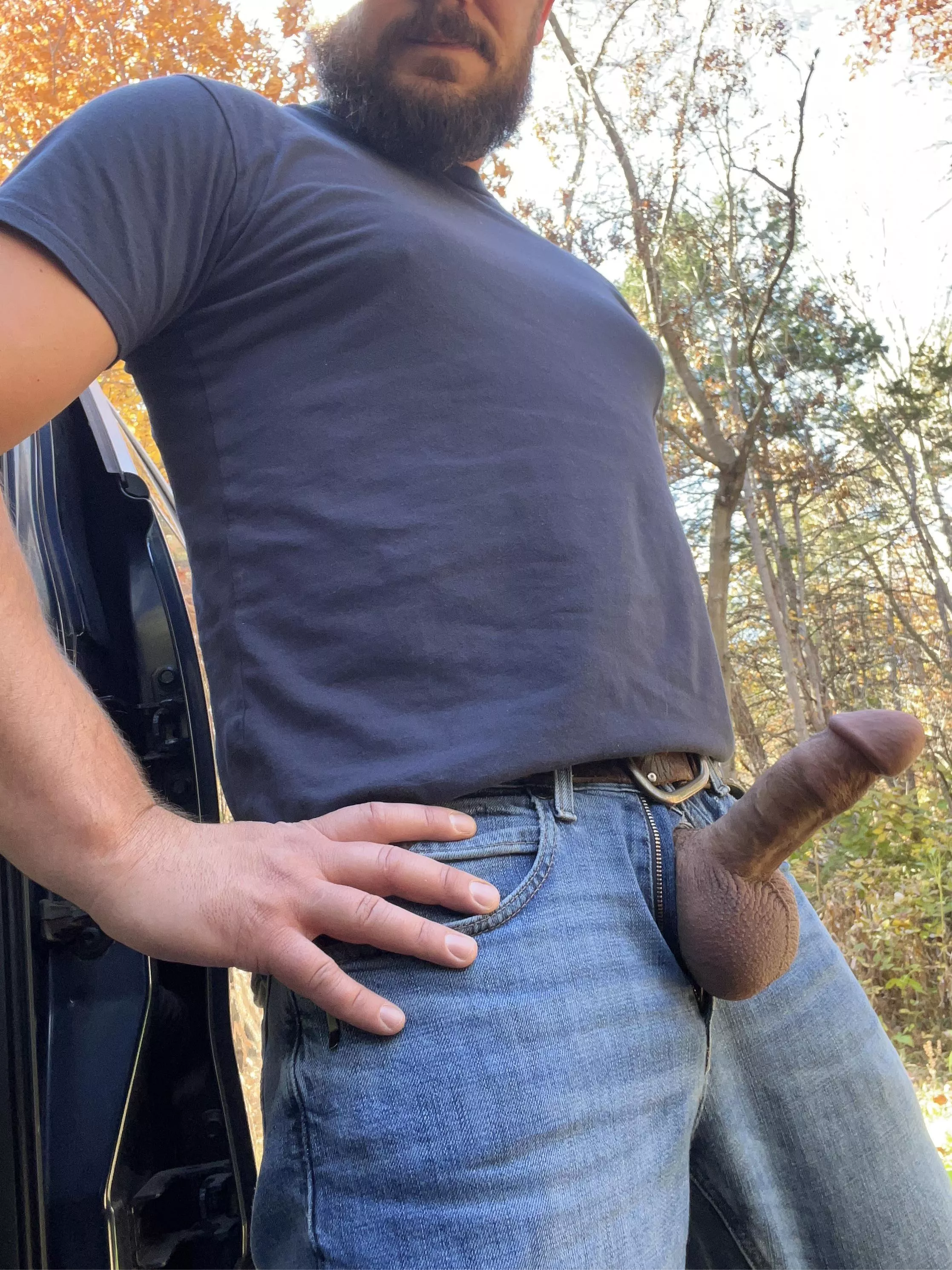 Ride my beard while you suck on this