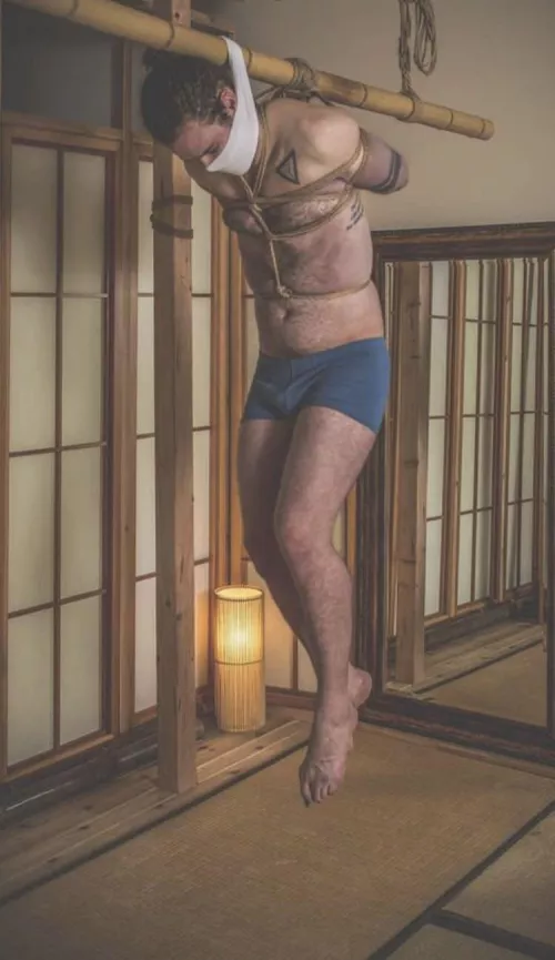 Shibari suspension by jloomphoto model: me