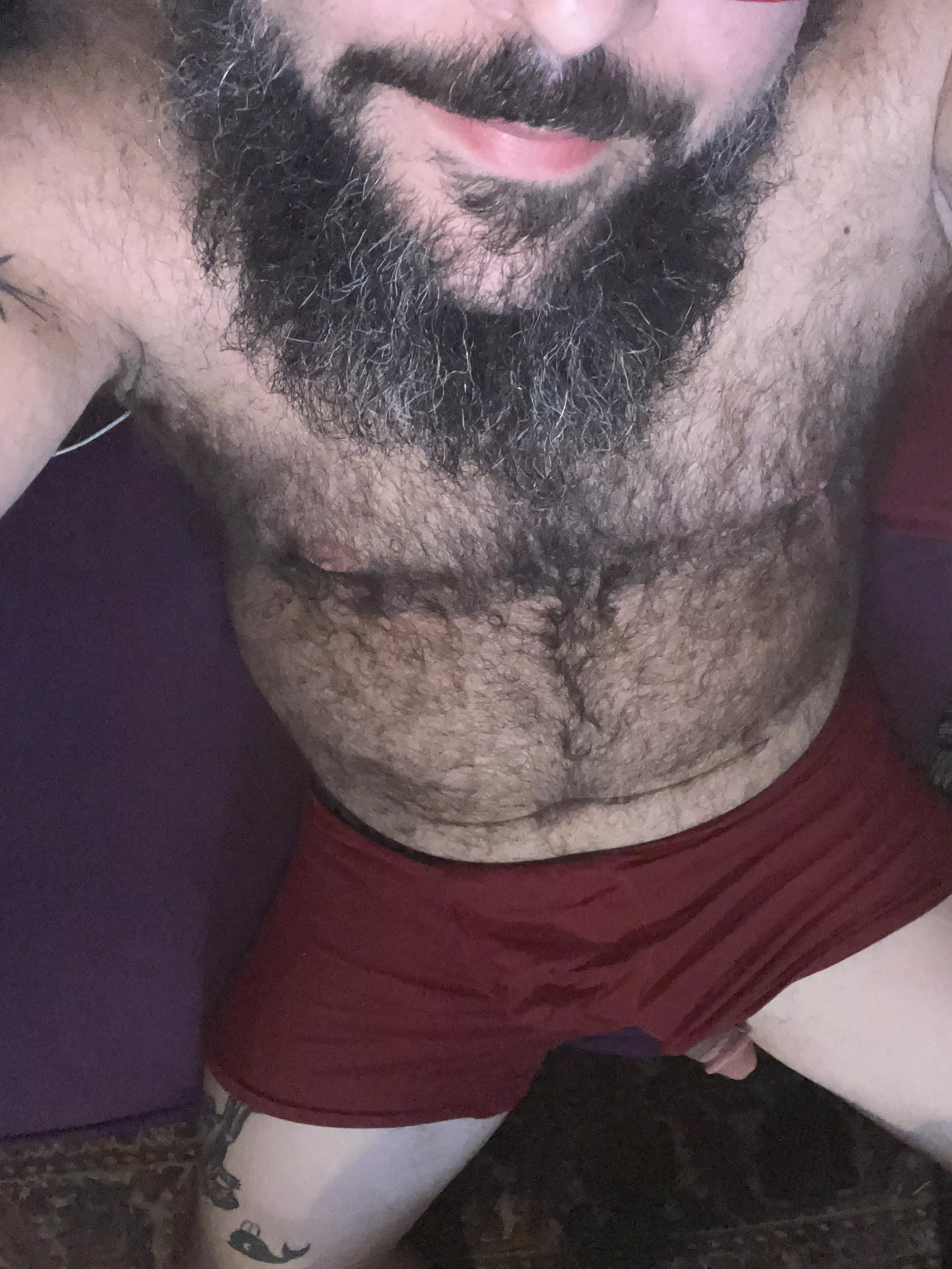 Take this boxers all the way off ?