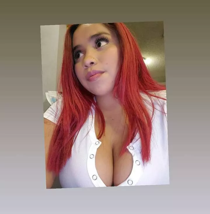 that red hair makes everything really pop out!