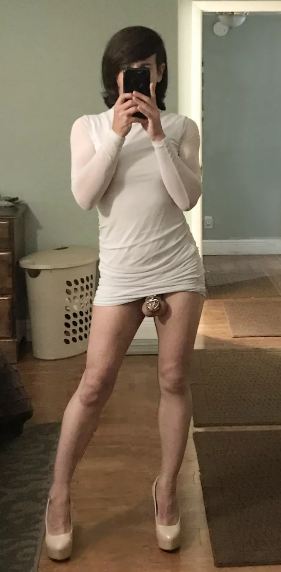 The smaller cages really are cozier and not at all clunky.