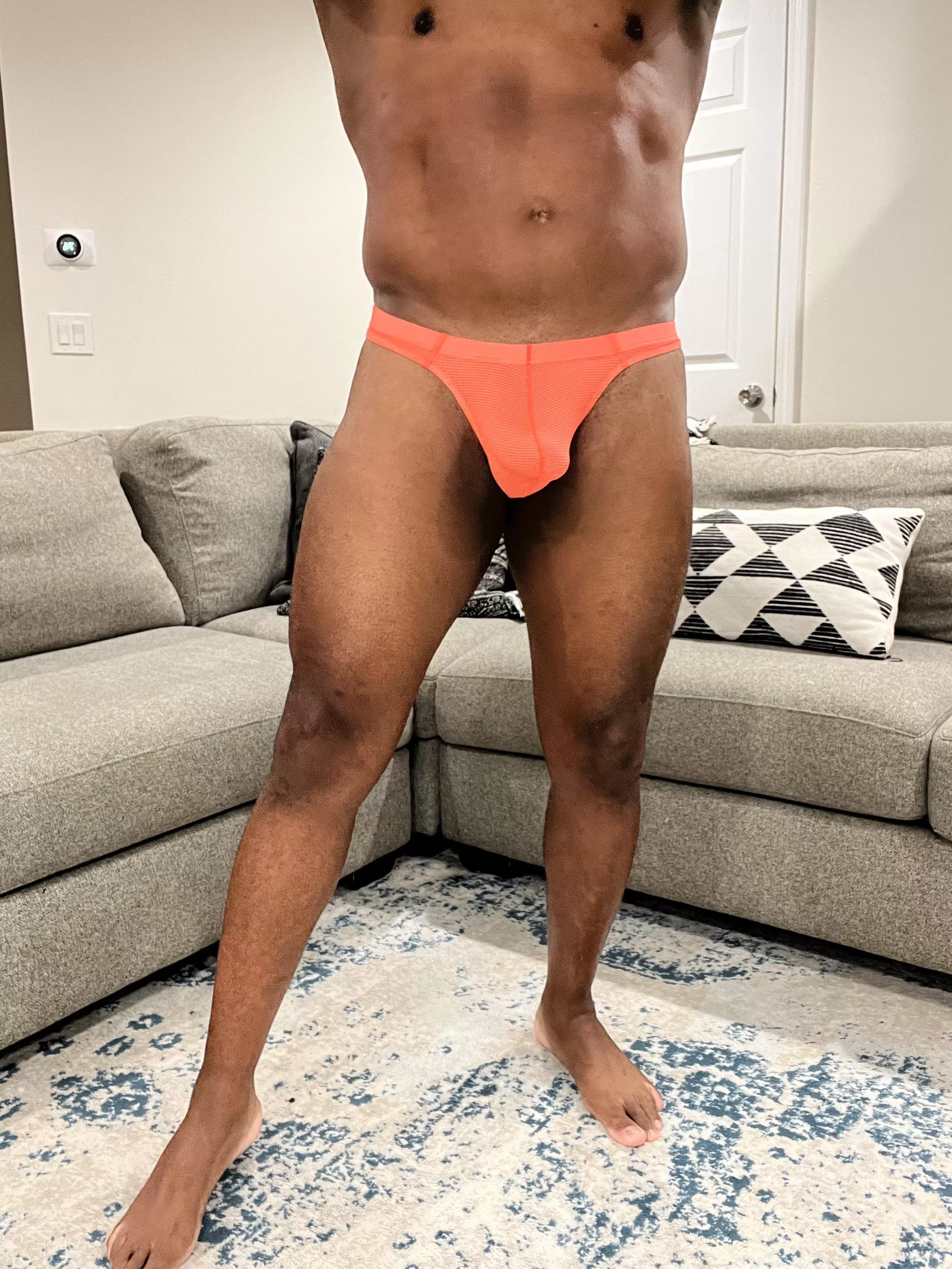 Trying on my new underwear