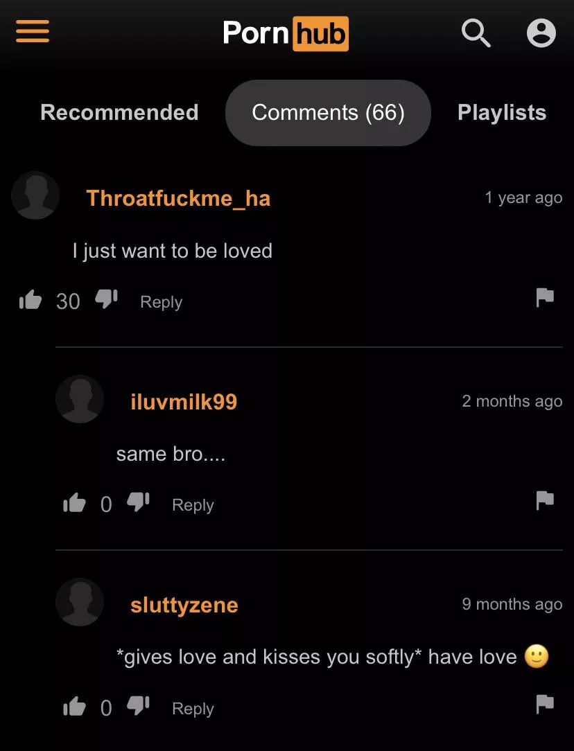 Watching porn making me feel more lonely ngl.