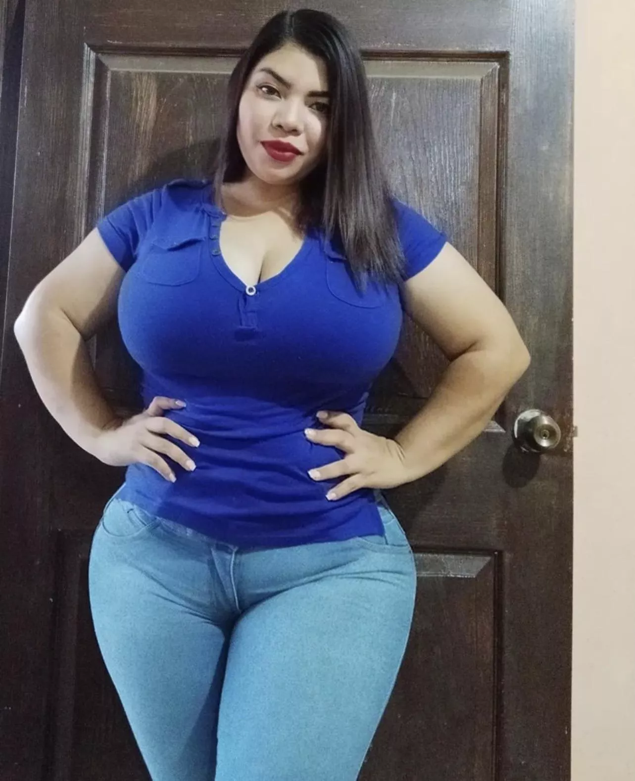 When she’s asked how big are they for the 10th time today