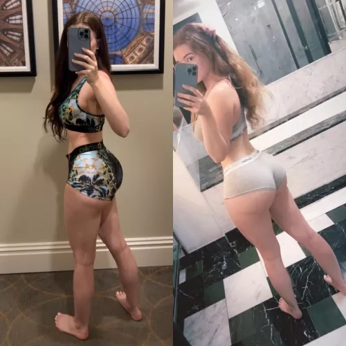 Which shorts look better on me?