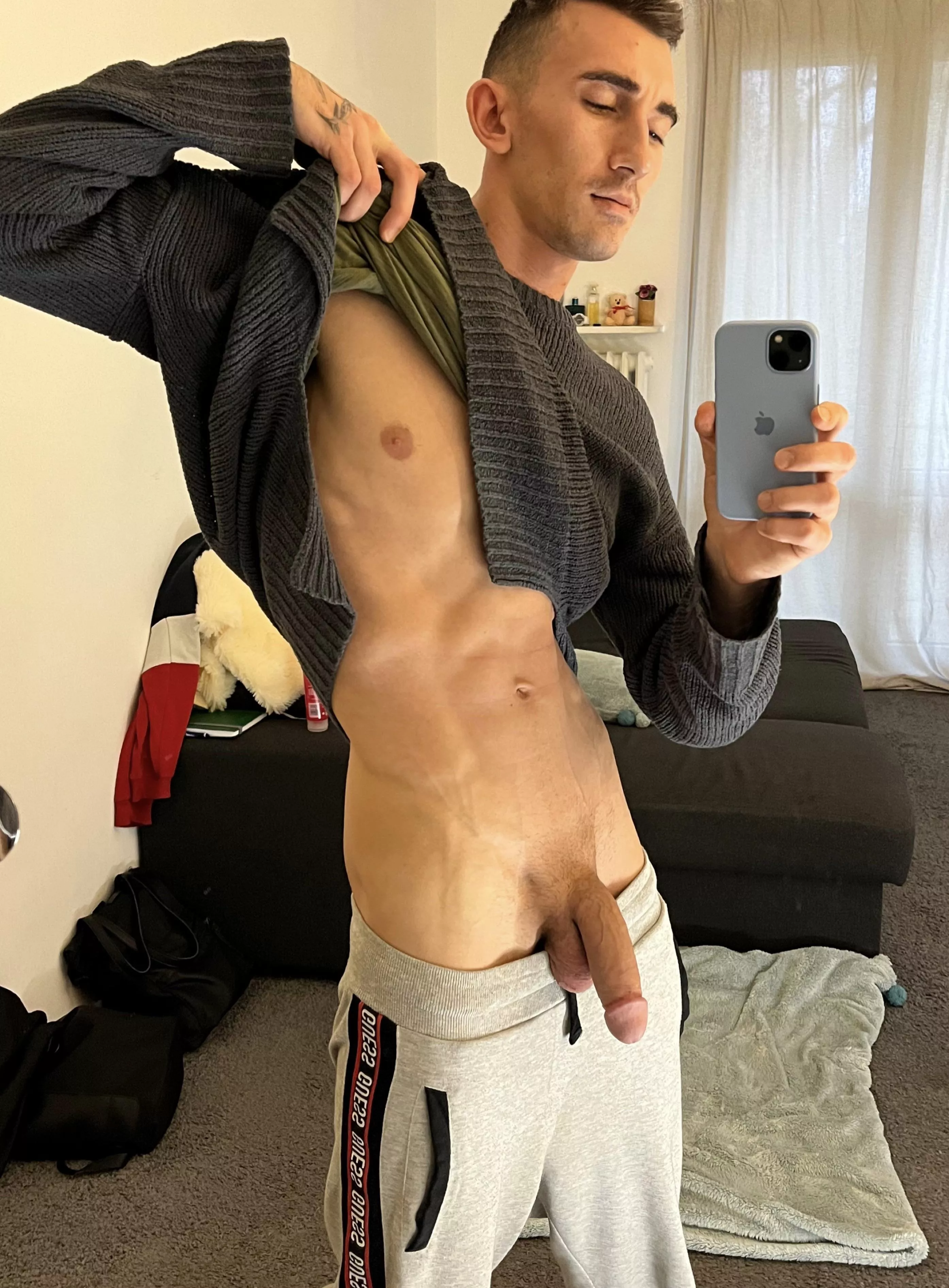 Who's ready to lift my dick?)