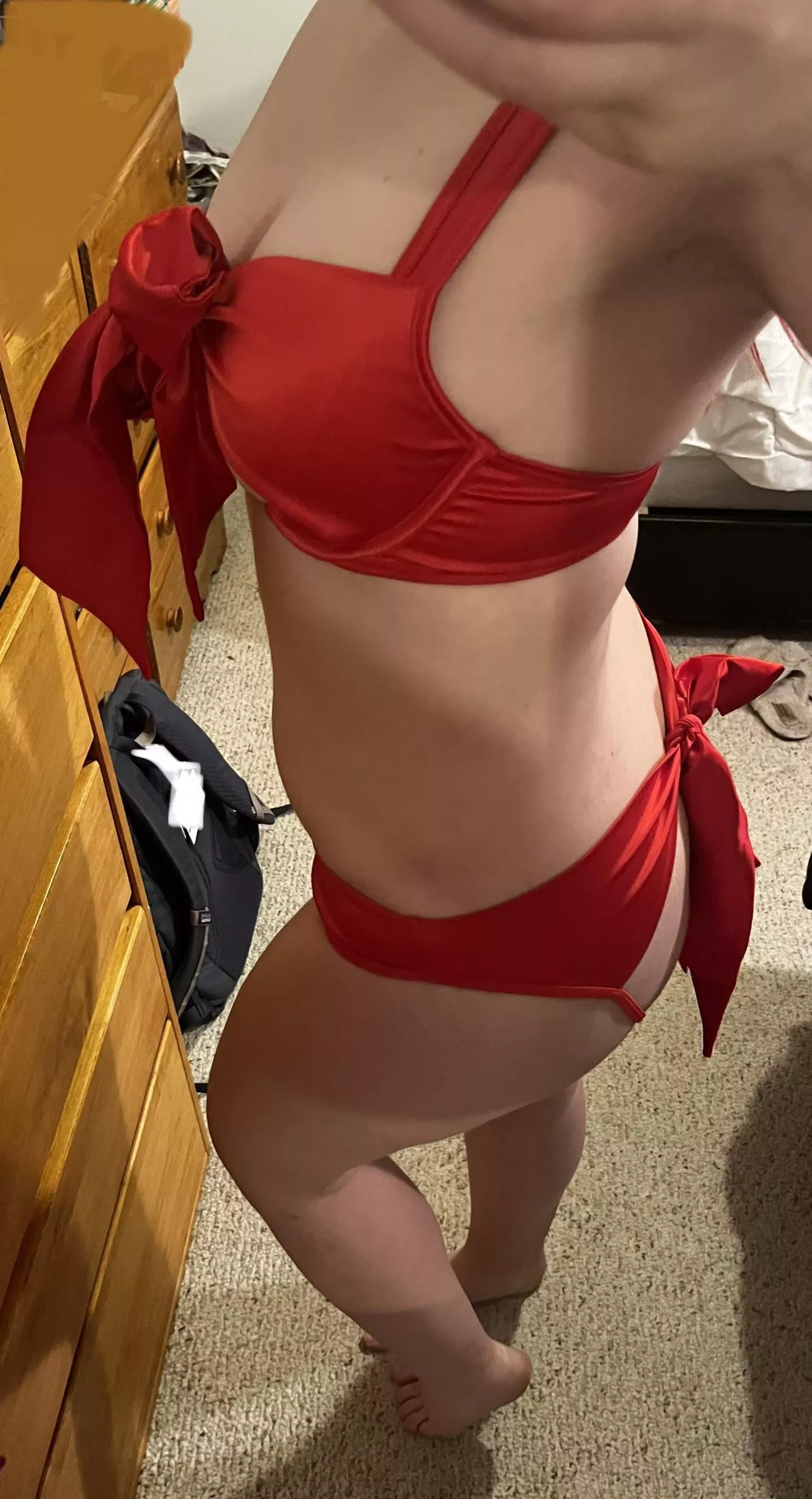 Would you open the front gift or the back one?