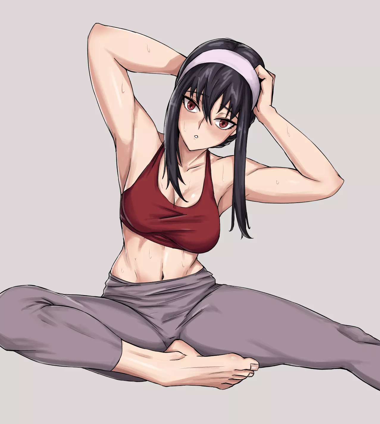 Yor doing yoga (By shadertoons) [SPY×FAMILY]