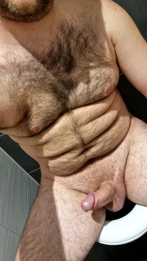 40, enjoying some quiet alone time