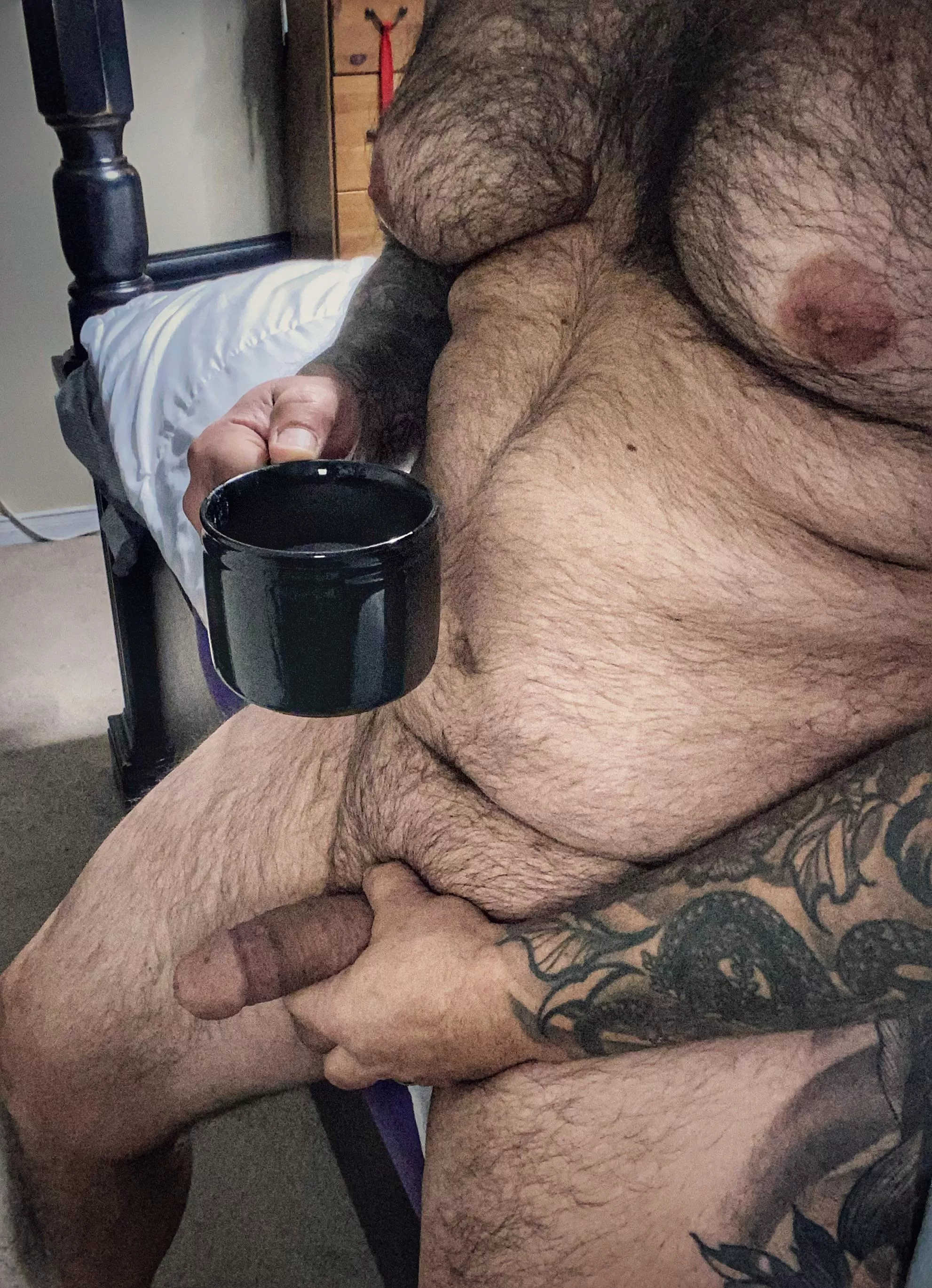 [55] chubby daddy looking to relax after a tiring weekend