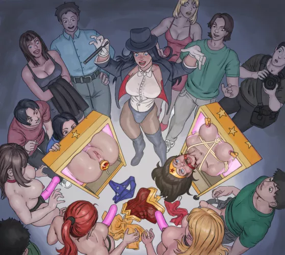 Another Wonder Woman and Zatanna Magic Show (Marbus1000)[Justice League]