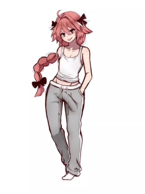 Astolfo with the huge bulge