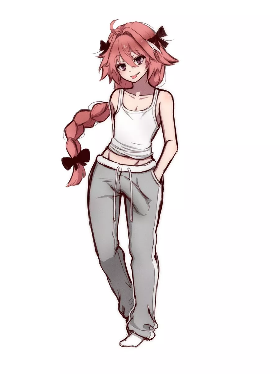 Astolfo with the huge bulge