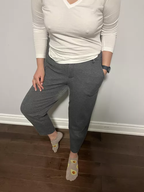 Bra or no Bra at work today?