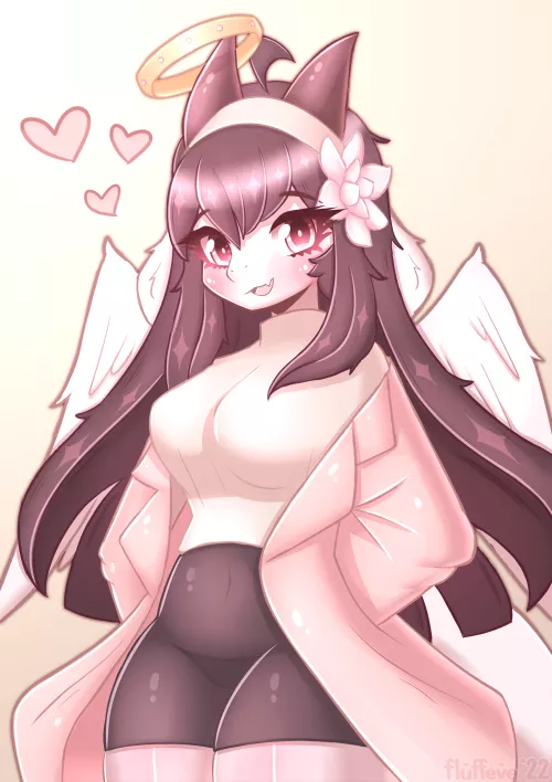 Casual 🍂 (Art by me: @fluffeve on Twitter)