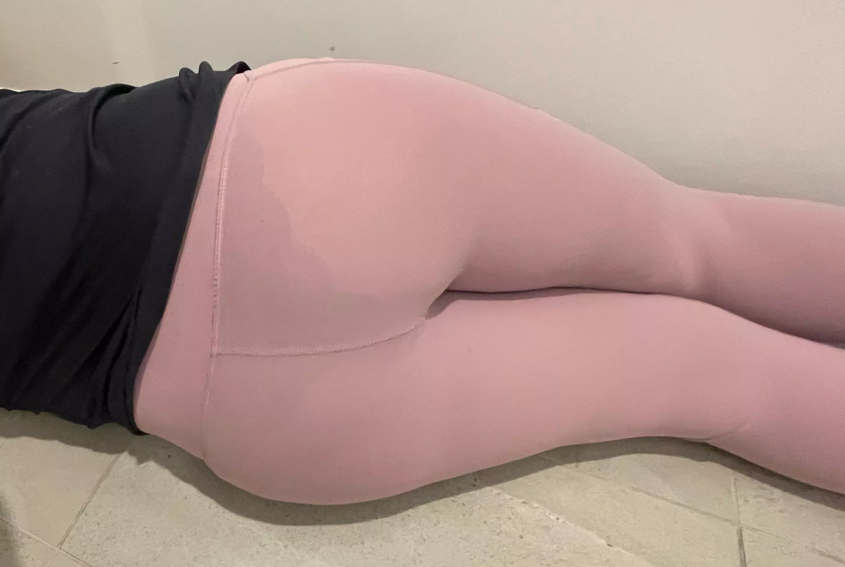 Chilling on the floor