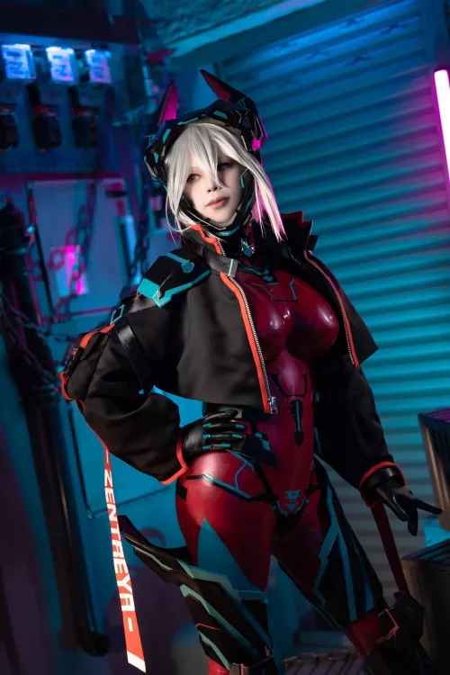 Cyborg Zentreya cosplay by Homura_TWcos