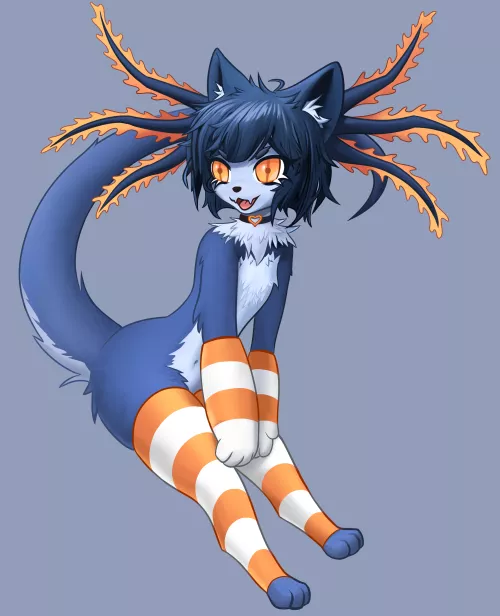 finally finished my new oc~!! (art by me)