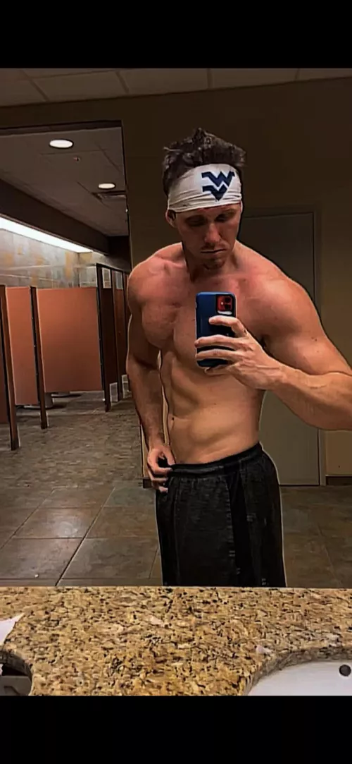 Finding a few betas in the commercial gym locker room.