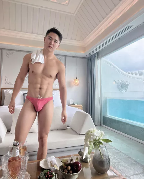 First time in a hotel room with its own pool in Thailand, so cool!