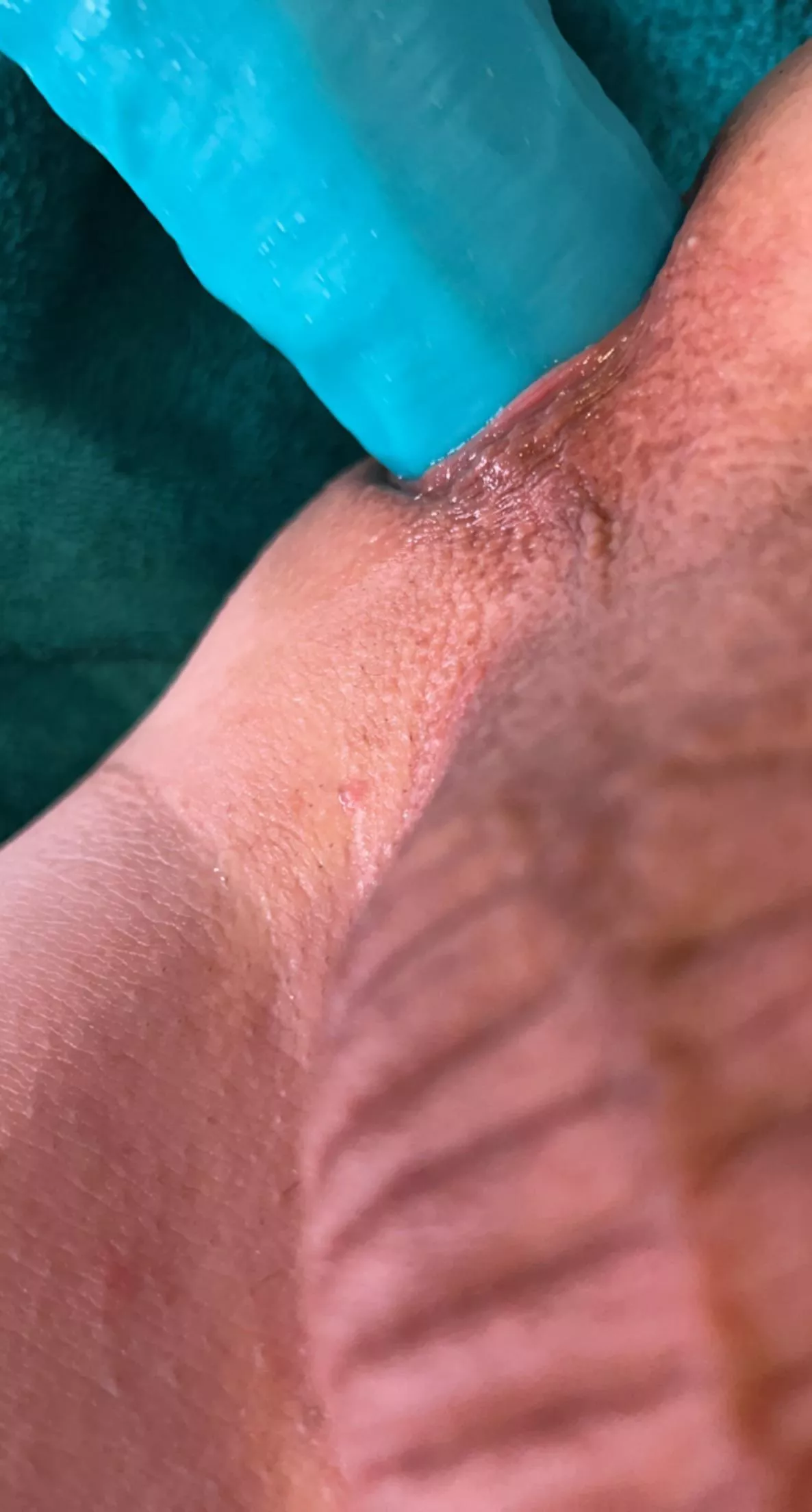 Give this a like if you want to see more of me fucking my ass right now! 💦