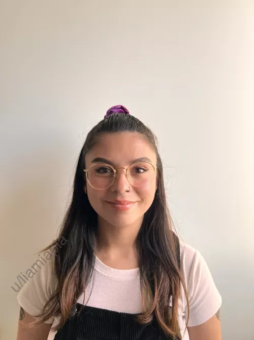 Glasses and freckles are a perfect combo