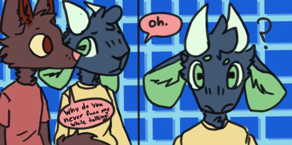 goofy little comic(by me)