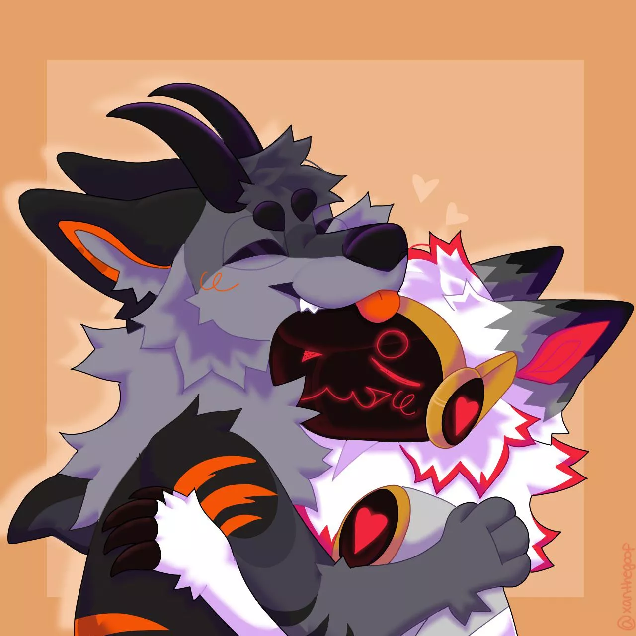 Got duo art with a friend!