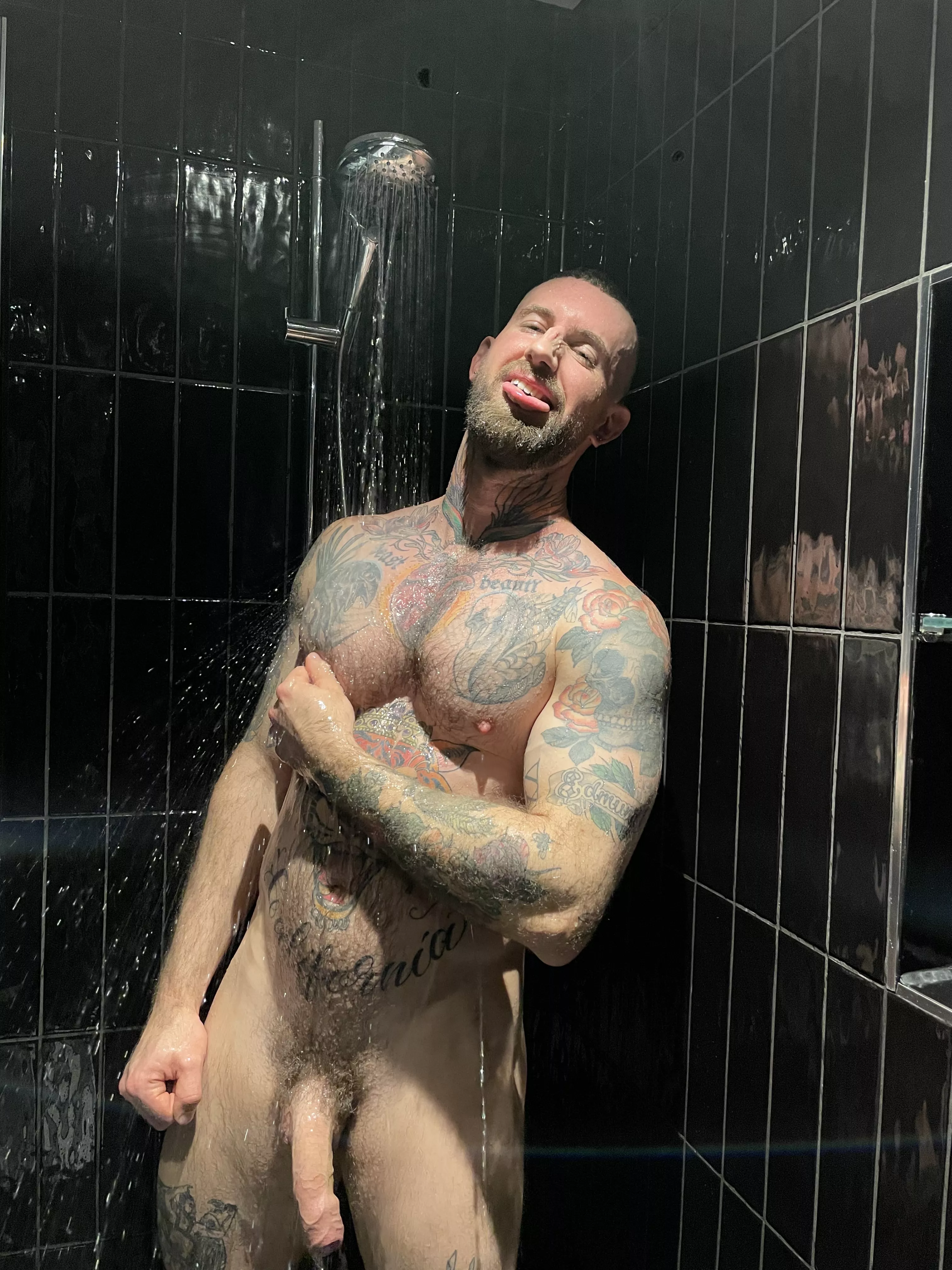 Gotta get clean before we can get dirty again.