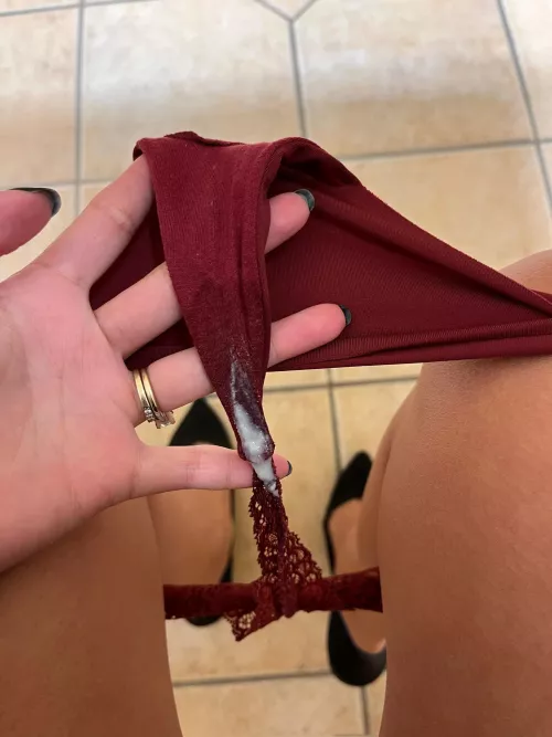 Had to run into the bathroom and check. I like it when you order me around 💦