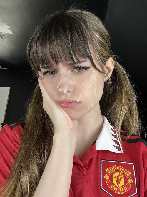 He got a lil too excited after the game yesterday 😅