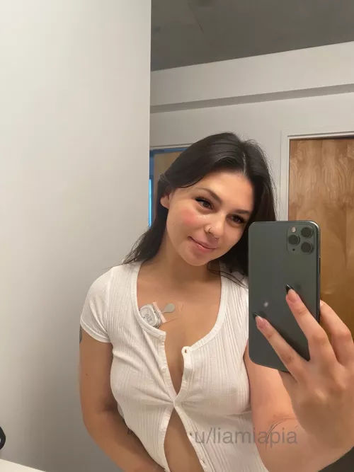 Hope you don’t mind my heart monitor ❤️