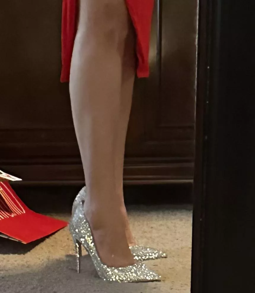 I like to wear my sparkle on my feet