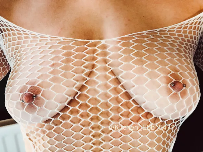 I love how my pierced nipples poke through this top, they’re so hard.