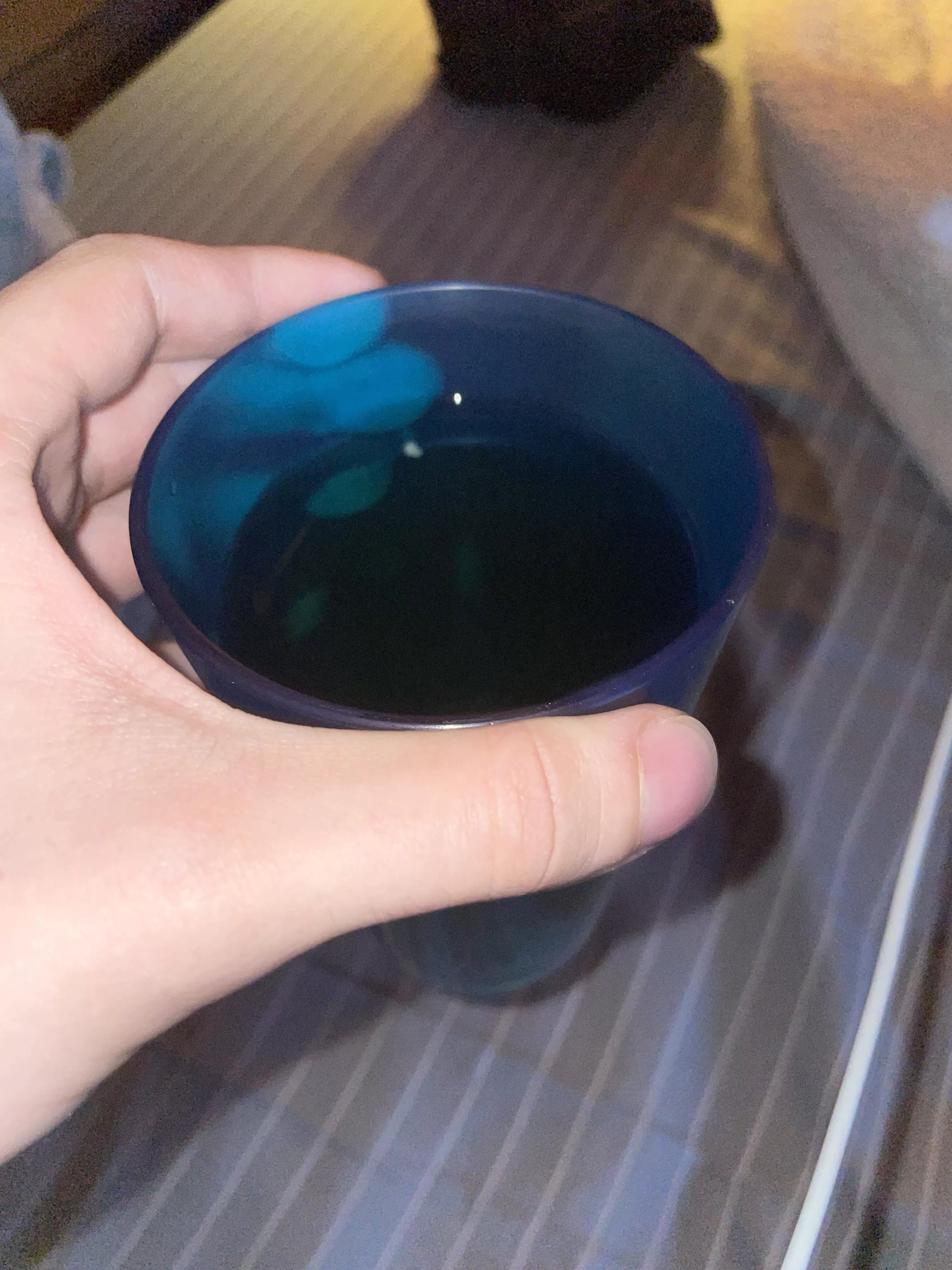 I was too lazy to go to the bathroom