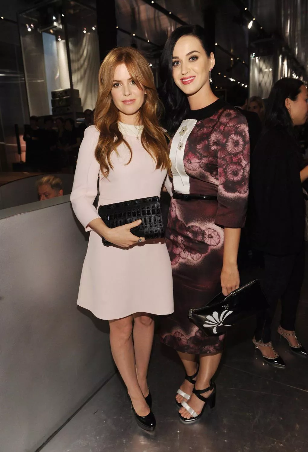 Isla Fisher and Katy Perry