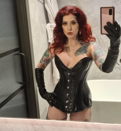 kneel and serve me in my pvc