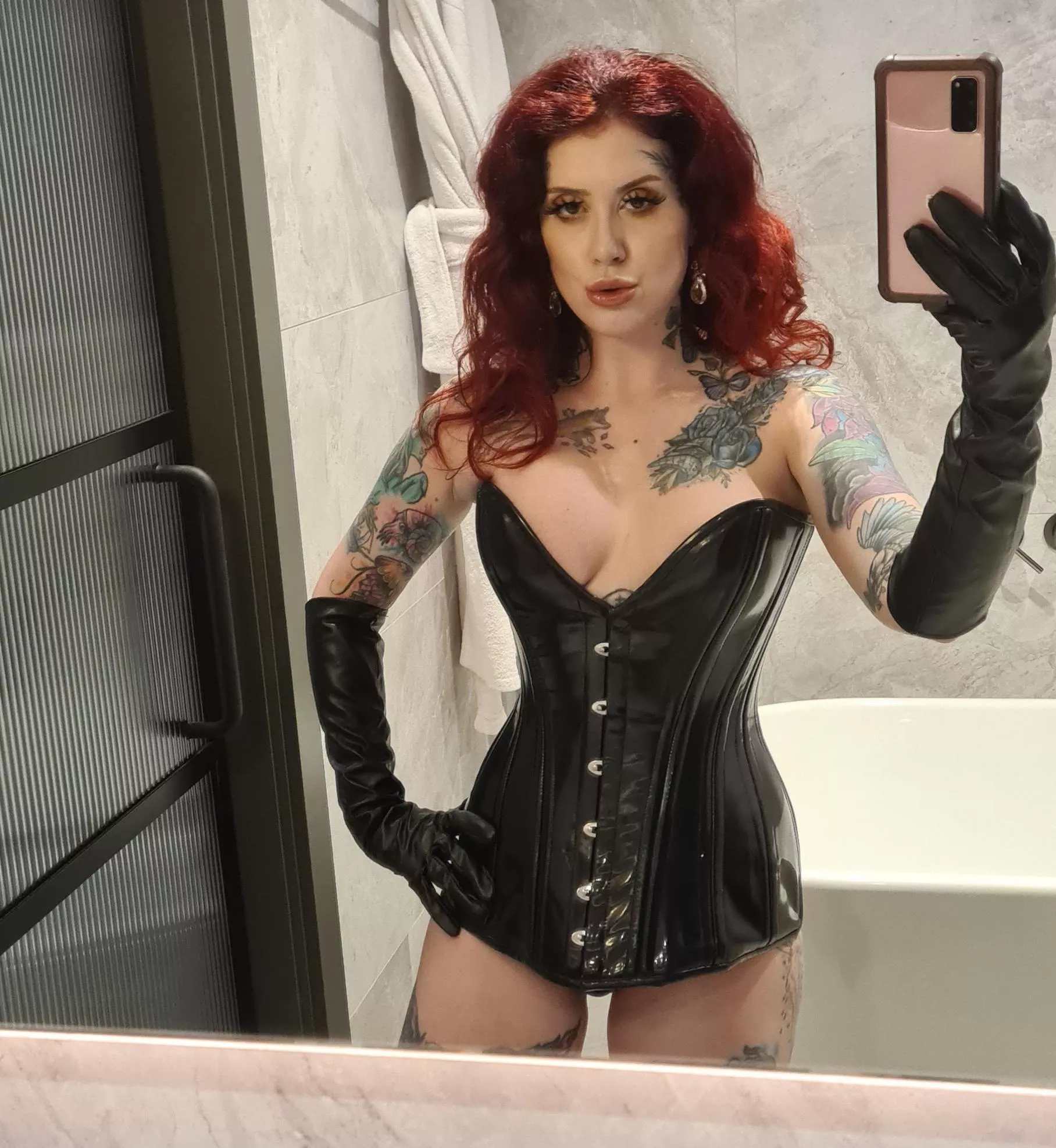 kneel and serve me in my pvc