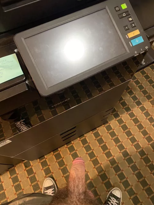 Meet me by the printer?