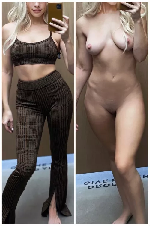 Meet me in the dressing room 😋