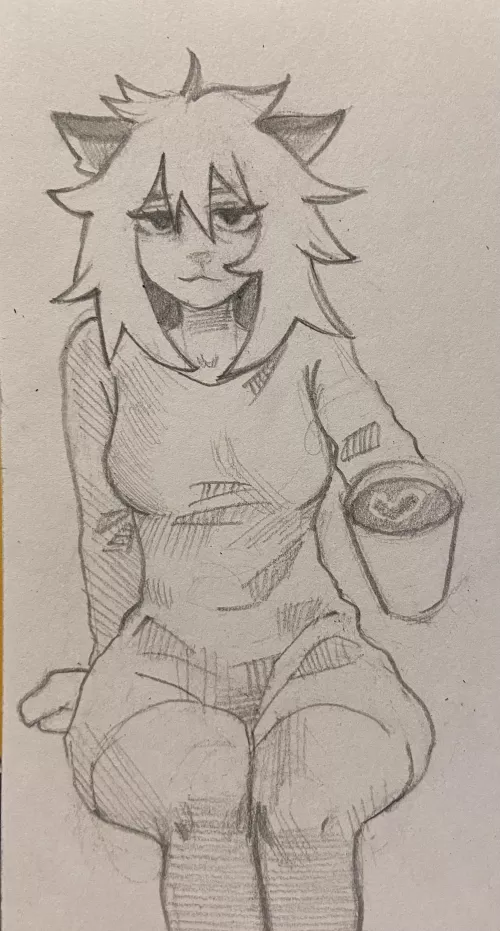Morning want some coffee :3