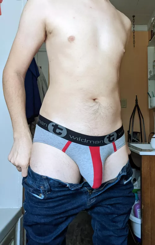 my briefs! the stripe makes me run faster
