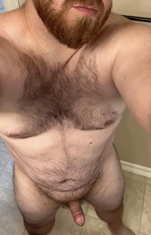My girl is…but Are you into a beard and hairy chest?