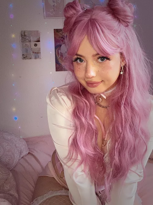 Pink look <3