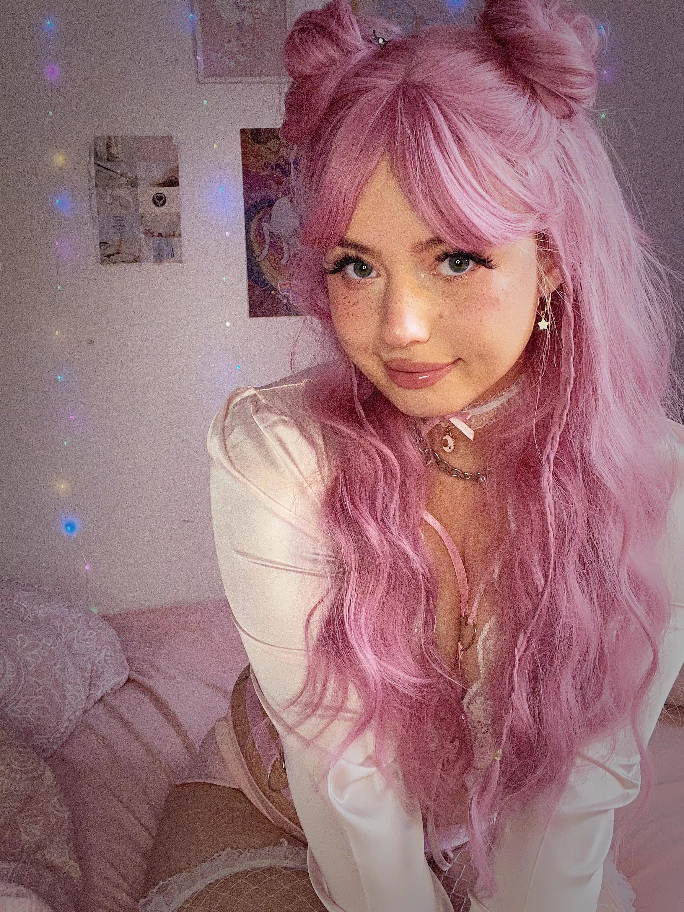 Pink look <3