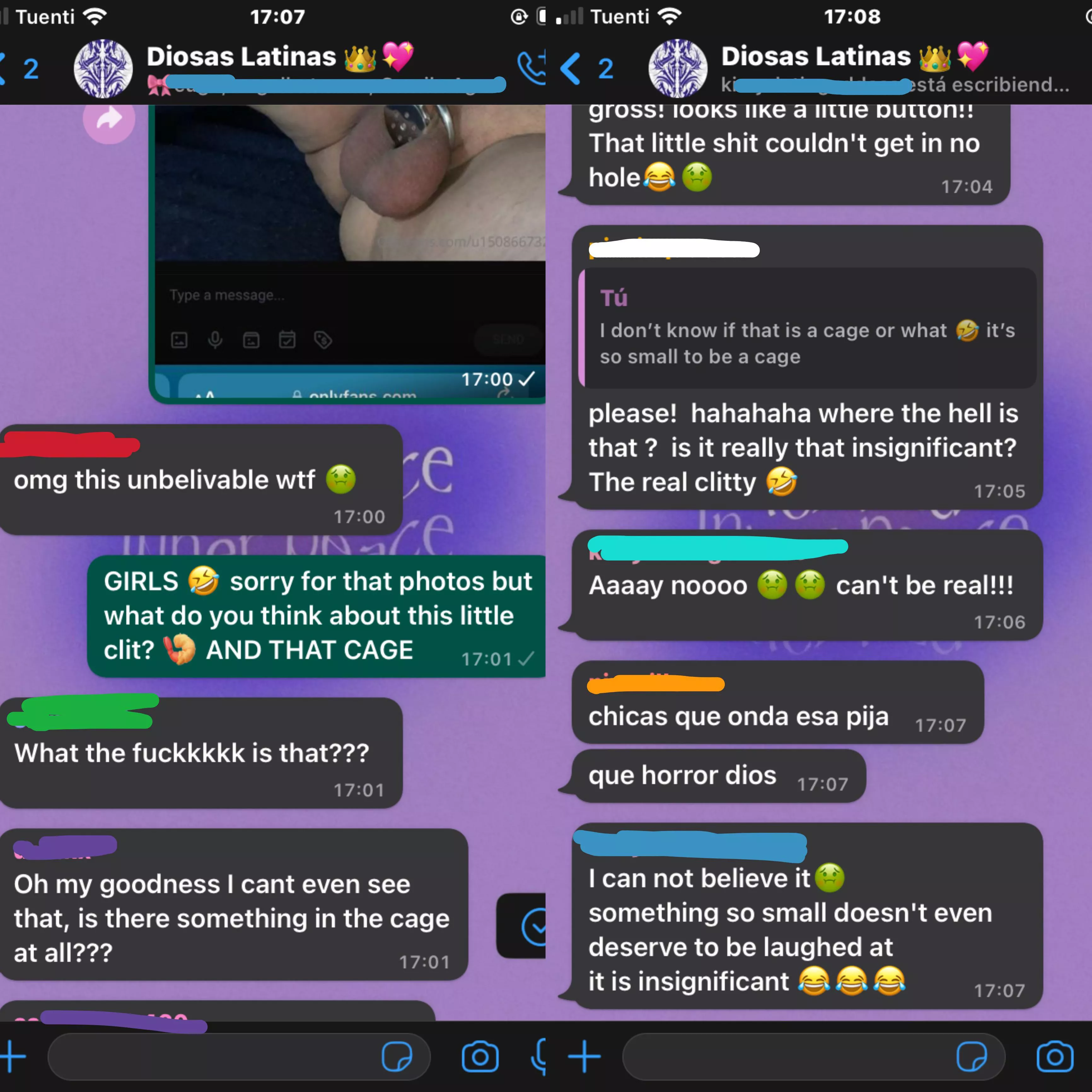 POV: I’m your bully [domme] gf and I love to expose and humiliate you with my friends