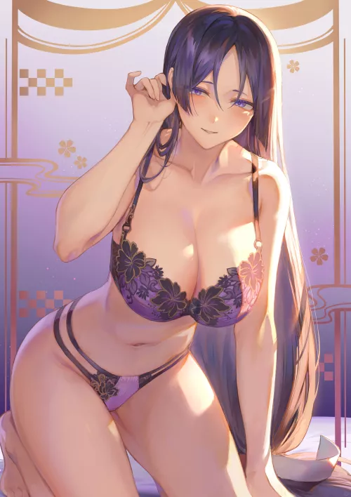 Purple lingerie [Fate]